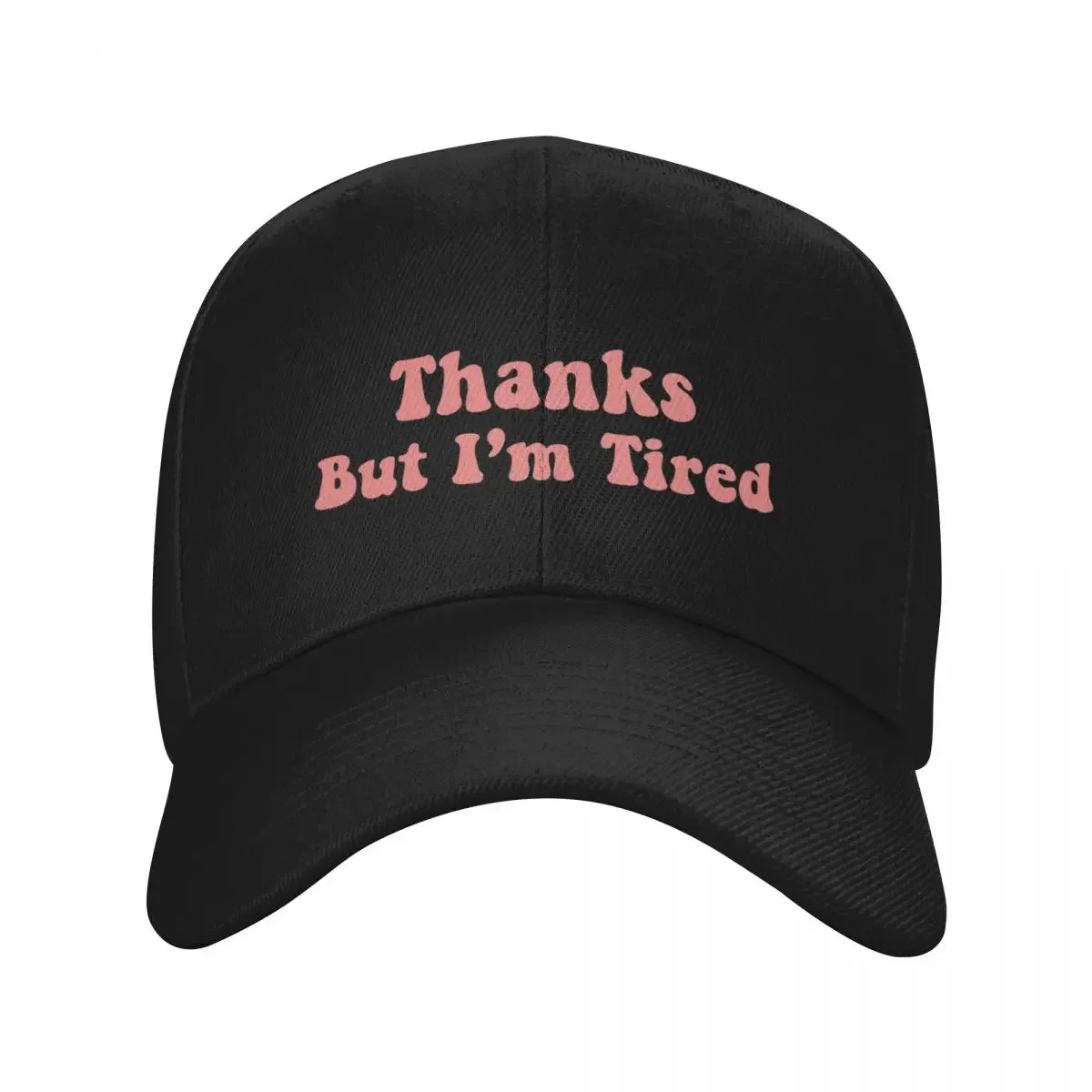 Thanks But I'm Tired - Castle Tv Show Baseball Cap Thermal Visor Trucker Cap funny hat Designer Man Women's