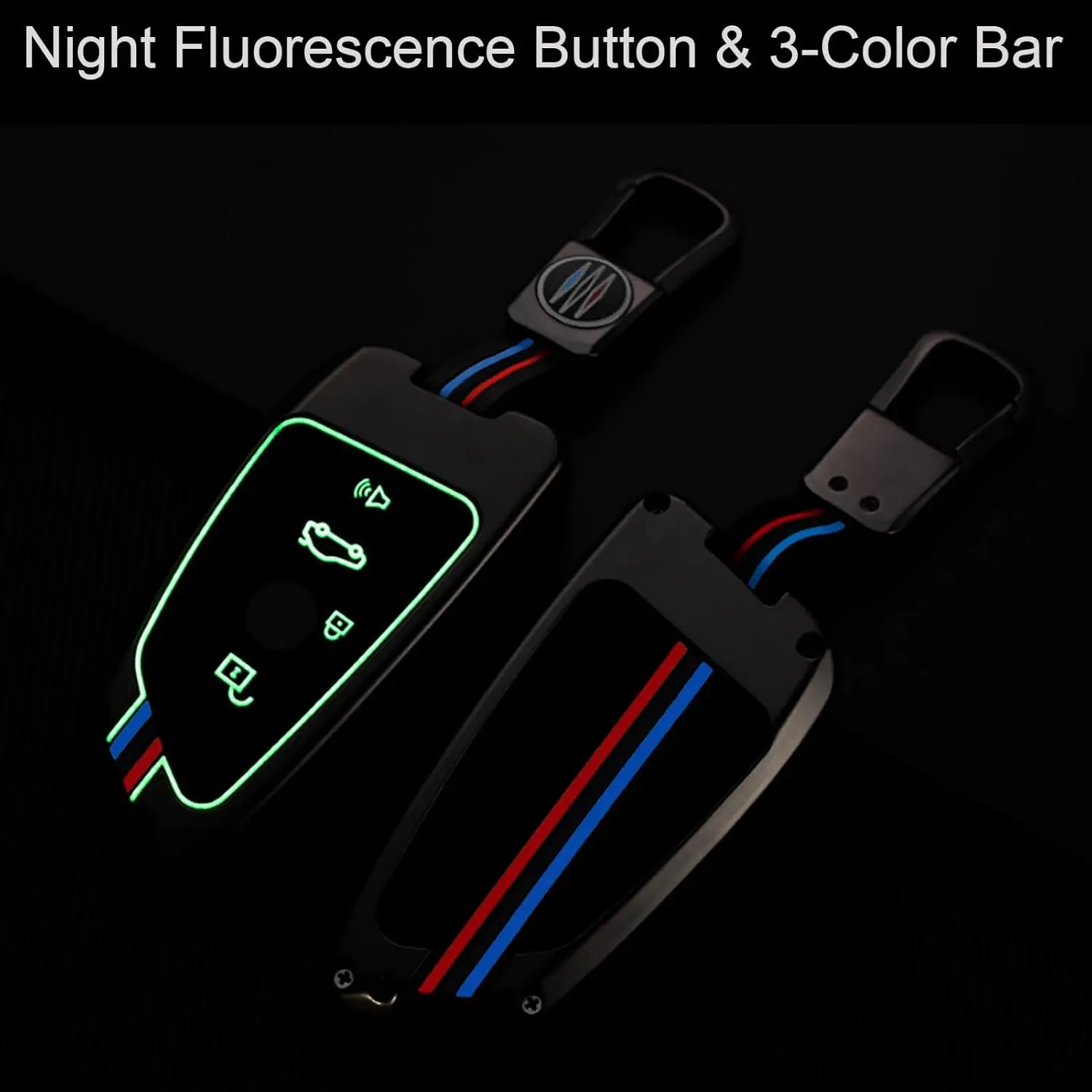 Key Fob Cover Case, Fit for BMW 2 5 6 7 Series X1 X2 X3 X5 X6 GT Series, Full Protection Key Fob Shell Case, Blade Shape