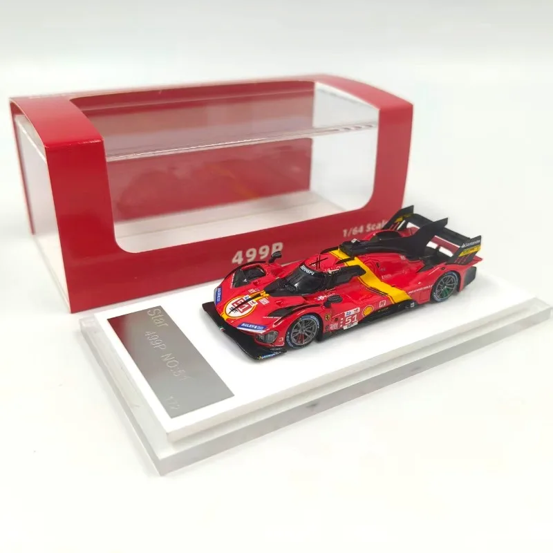 

Модель 1: 64 499P Le Mans 24H, коллекционная модель автомобиля из смолы для симуляции гонок на выносливость, настольное украшение, игрушка для мальчика, подарок на день рождения