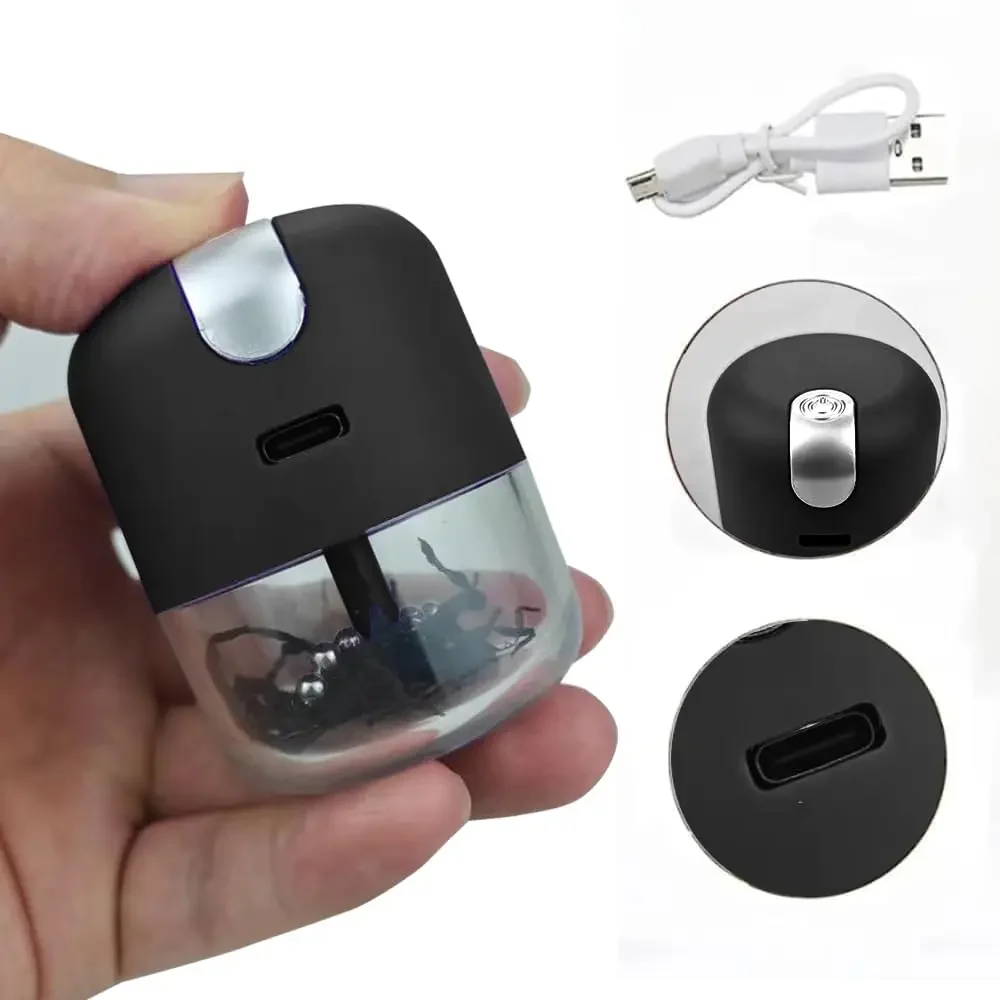 

Новый дизайн, мини-электрическая дробилка для табака, портативная USB-зарядка, высокоскоростные мельницы, мельница для специй, травы, аксессуары для курения