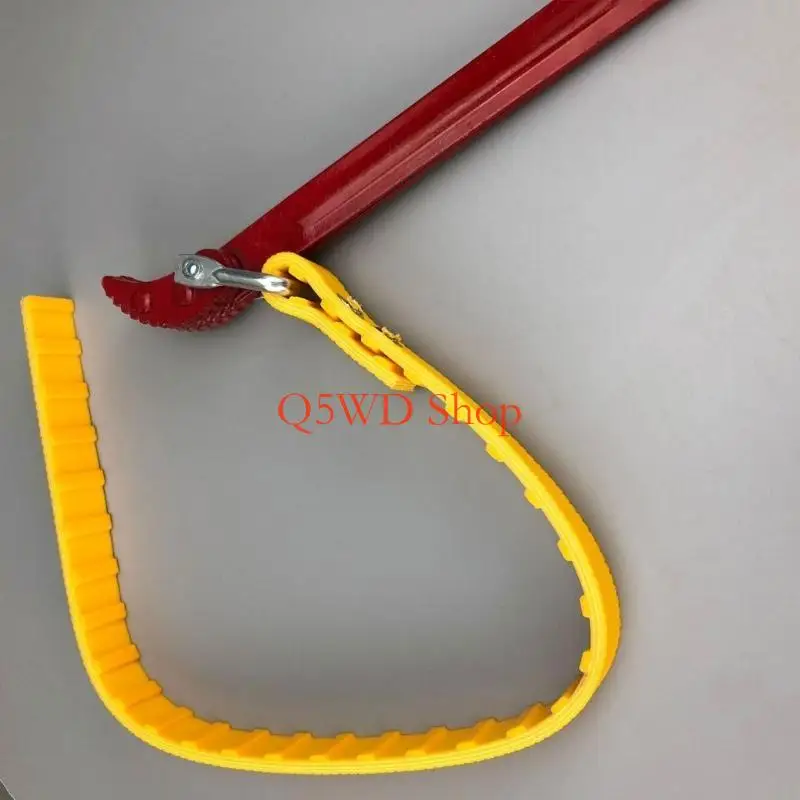 

Q5WD Adjustable Straps Opener Belt Wrenches Oil Filter Chain for Easy Handling of Water Filter Bottles in Household