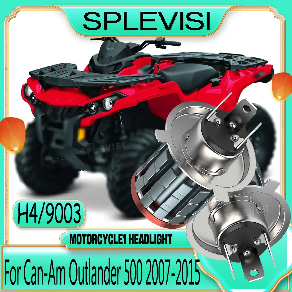 

Direct Replacement 60,000 Hours Lifespan LED Motorcycle Headlight For Can-Am Outlander 500 2007 2008 2009 2010 2011 2012 2015