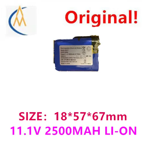 Acheter plus sera pas cher Original véritable 18650 batterie au lithium, 2500 mAh 11.1 V tête plate 3C décharge puissance batterie au lithium
