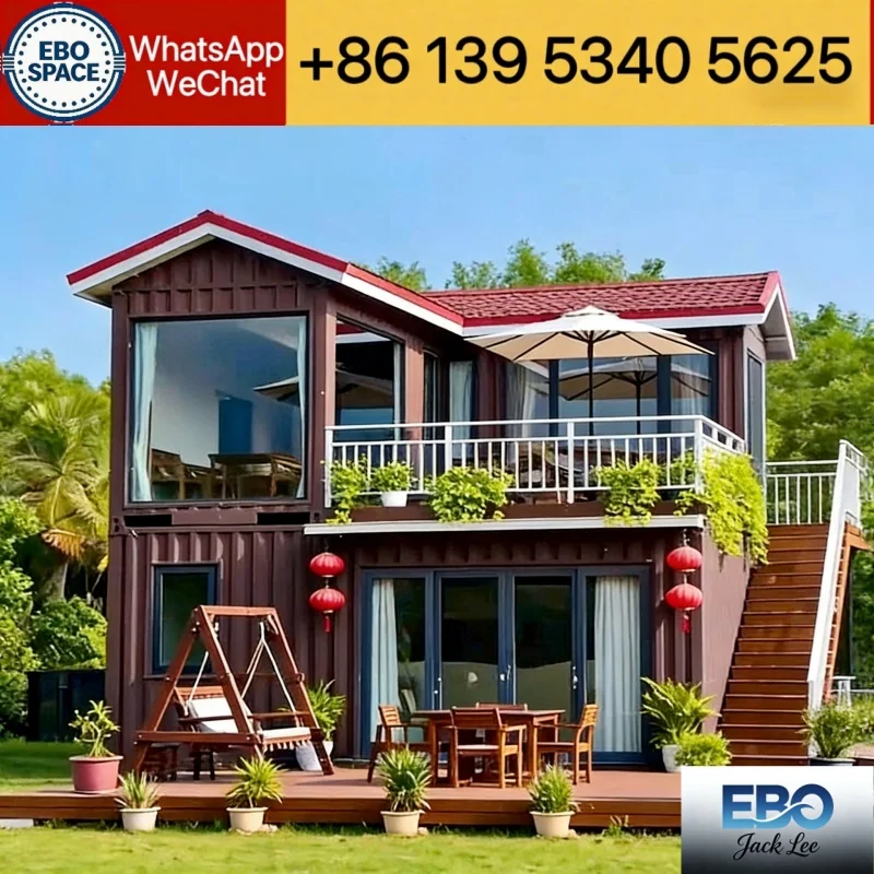 Expandable Container House 2-3 Bedroom Smart Layout High Space Use for Residential Villa Commercial Use Custom