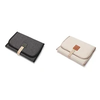 Tapis à langer imperméable pour bébé, multicolore, Portable, pour l'extérieur, doux 6