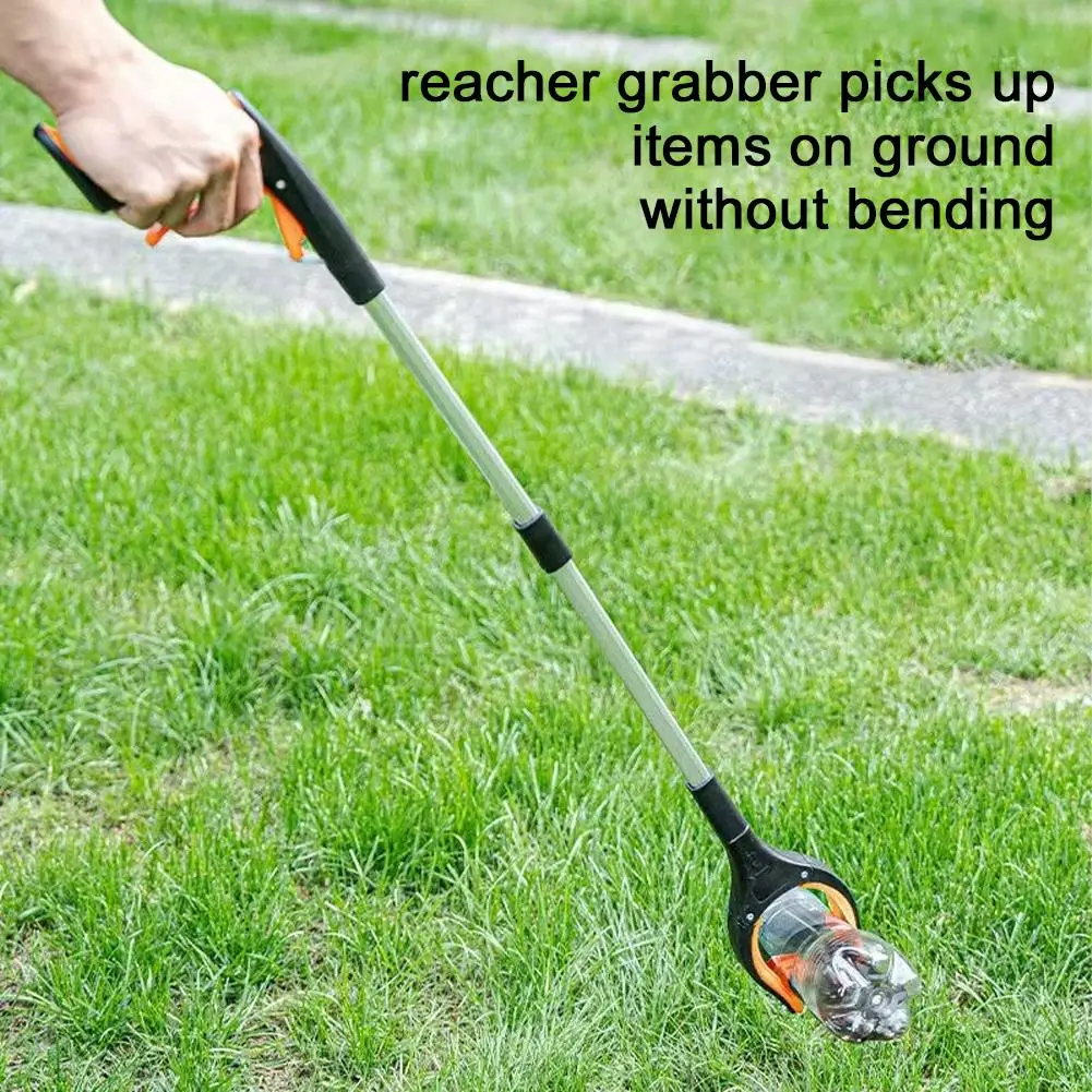 83cm Grabber Reacher Tool Garden Tools Ergonomic Handle  Trash Picker Upper Foldable Mobility Aid for Litter Picking