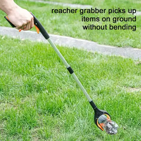 83cm Grabber Reacher Tool Garden Tools Ergonomic Handle  Trash Picker Upper Foldable Mobility Aid for Litter Picking