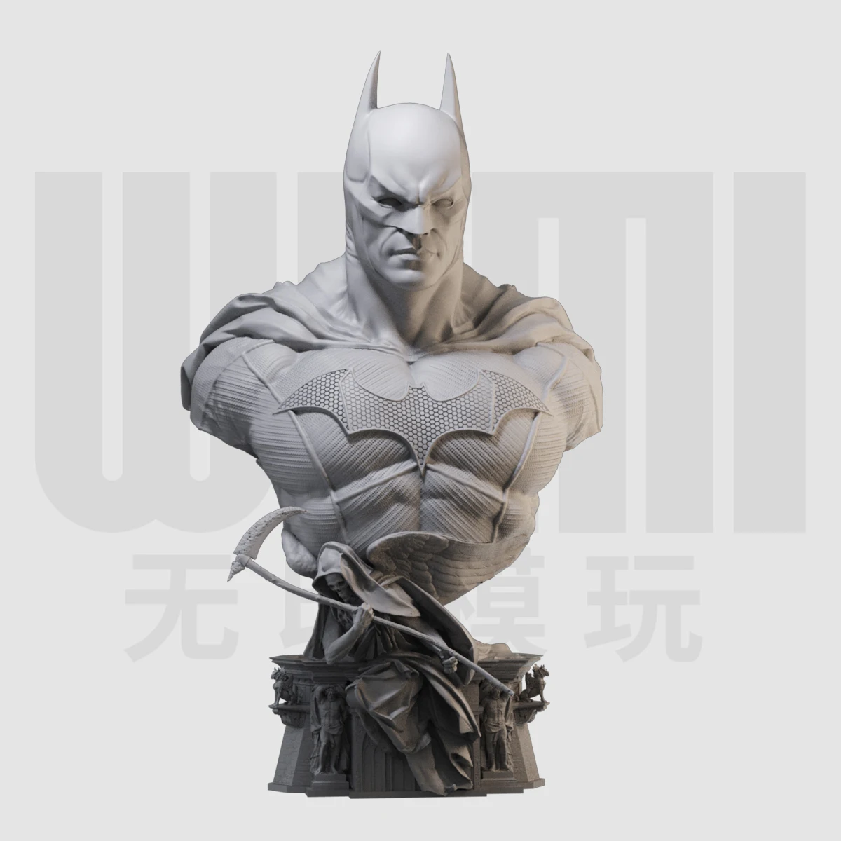 

1/10 bust GK resin white mold figure model