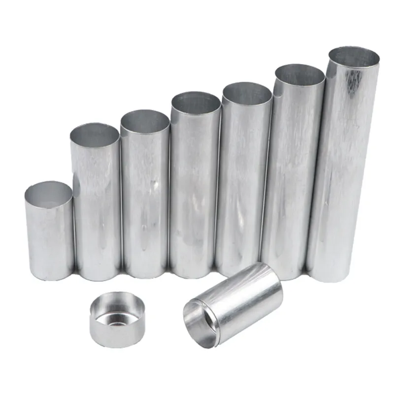 150pcs Denture Flexible Material OD25mm Empty Cartridges Dental Aluminum Tubes Cartridge for Fabricating Removable Partials