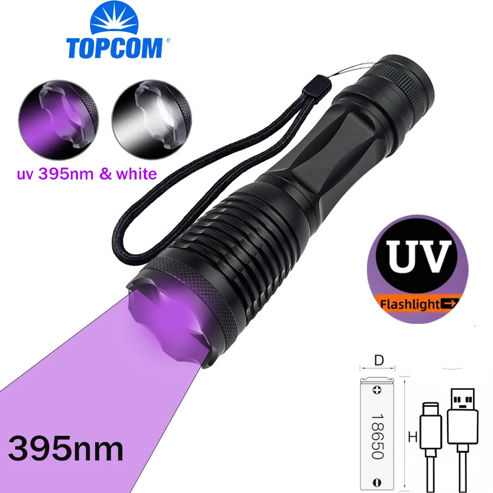 Uv Flashlight 2-In-…
