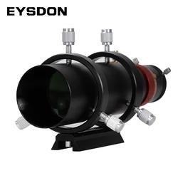 EYSDON 50mm Telescope Guide Scope 180mm Focal Length Fully Coated Finder Eyepiece with 1.25
