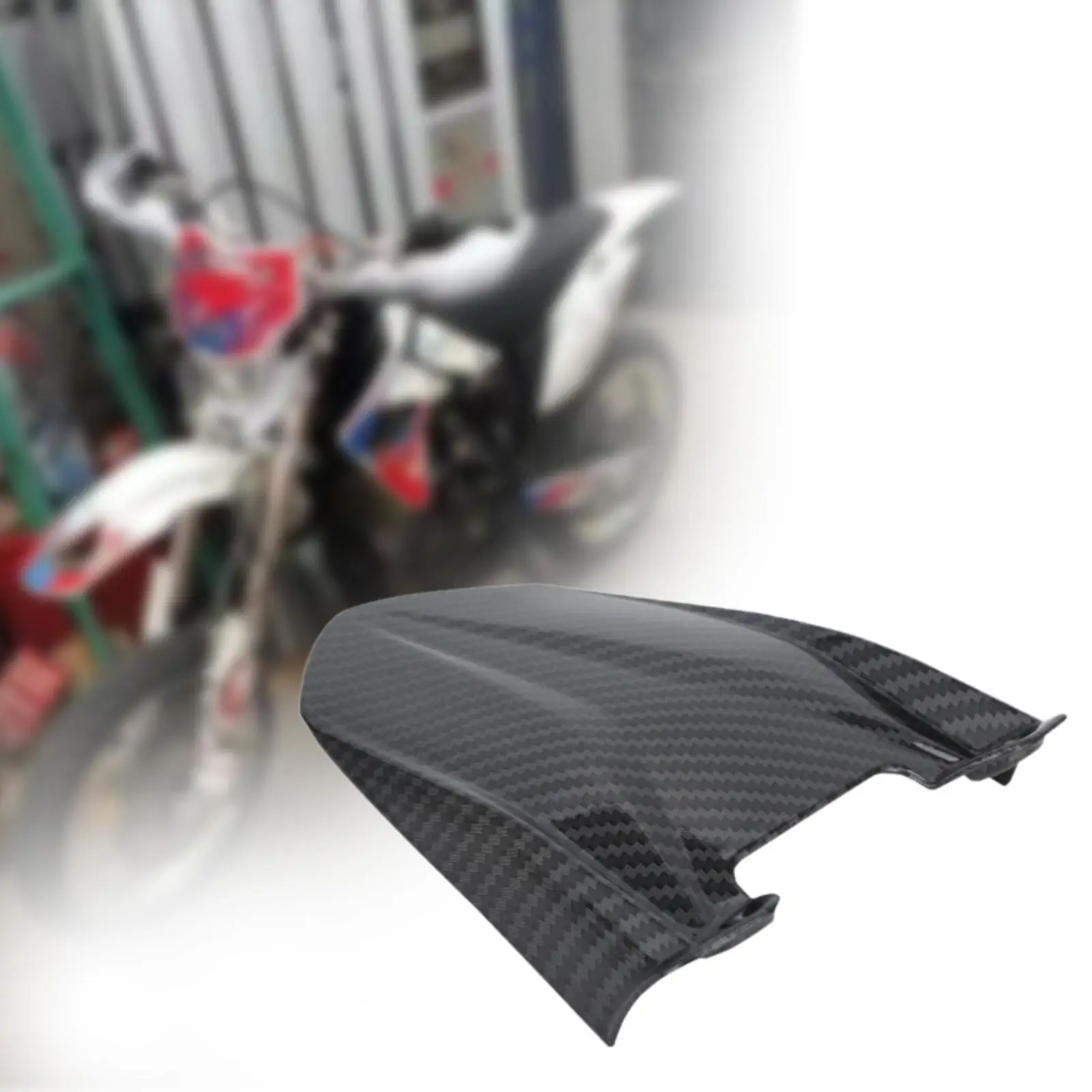 

Motorcycle Rear Fender Multifunction Carbon Fiber Easy Installation Wear