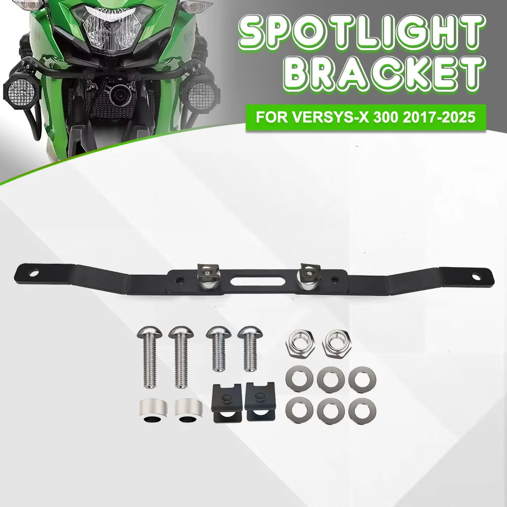 Fit For Kawasaki Versys-X 300 2017-2024 Auxiliary Light Bracket Additional Lights Bracket Driving Light Mount LED Light Mount