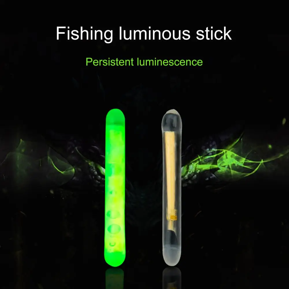 5Pcs 	3/4.5mm Fishing Glow Stick  Fishing Float Fluorescent Lightstick Light Night Float Rod Fishing Rod Floats Glow Sticks