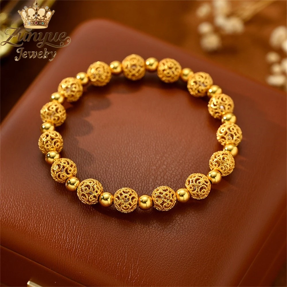 الرمال الذهب خيوط حساسة جوفاء التدريجي سوار فاخر جودة مجوهرات الأزياء والمجوهرات رائعة سحر أنيقة شعبية هدية