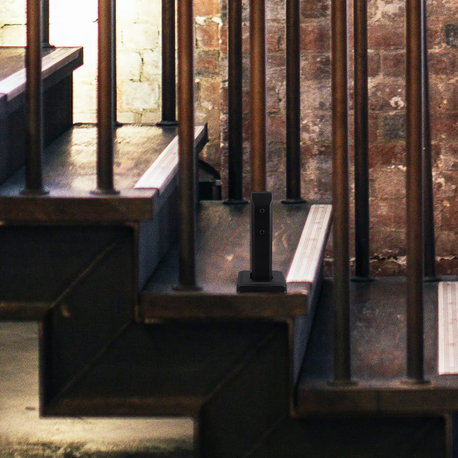 

Stainless Steel Glass Clamp Heavy Duty for Stair Railings Balcony Floors Column Slots Secure Glass Railing Clip