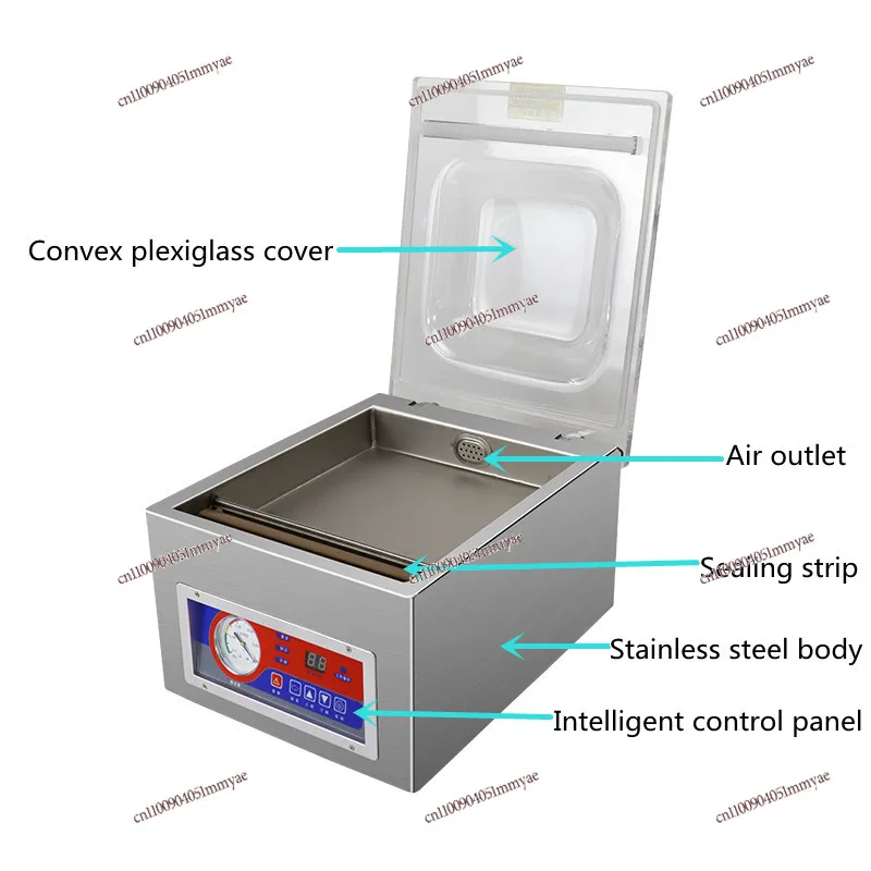 

High Quality Stainless Steel Single Chamber Vacuum Sealer Packing Machine