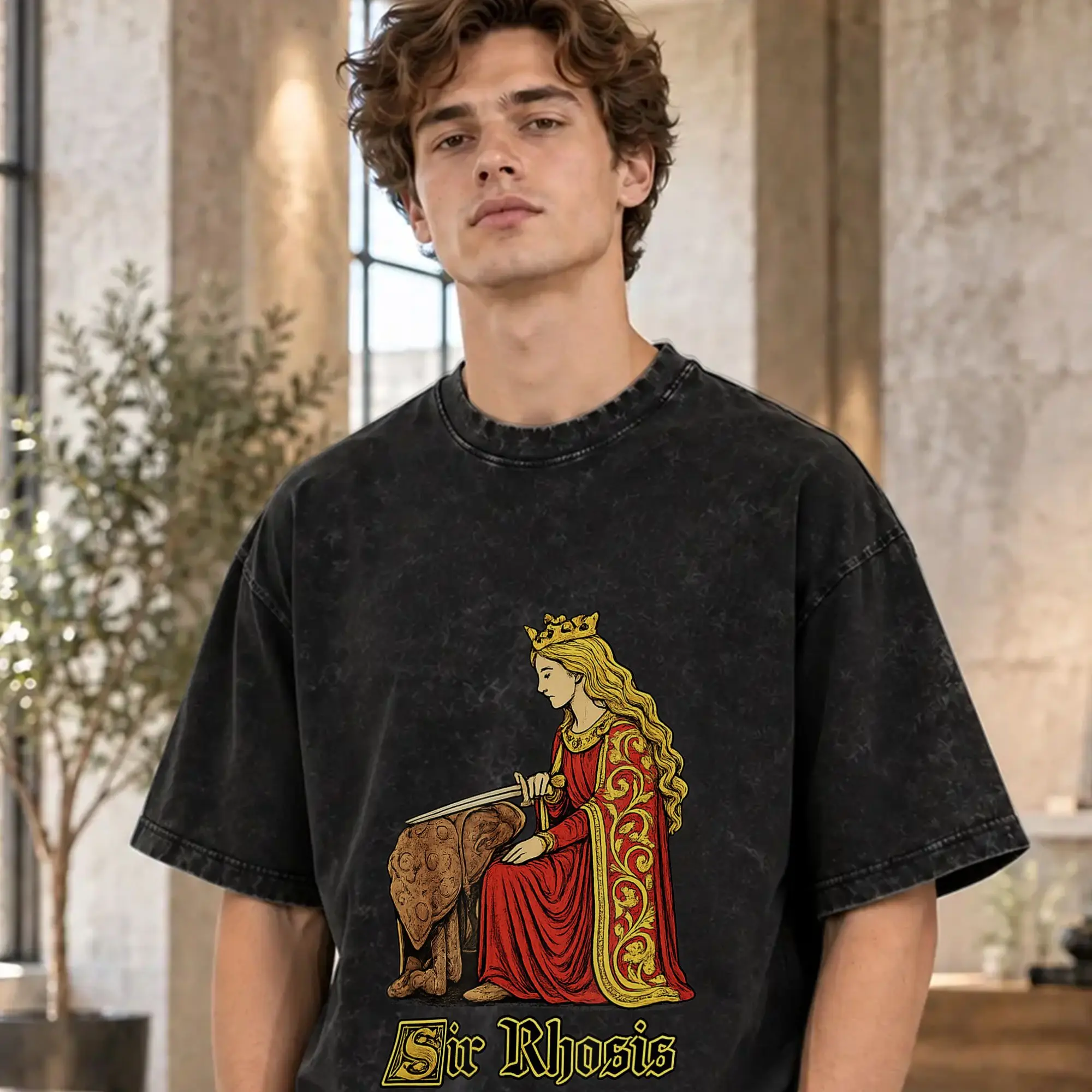 Men Sir Rhosis Funny Gen Z   T Shirts  Tops Summer Y2K Casual Short Sleeve T-Shirt O-Neck Trending Design Tee Shirt Hot Sale
