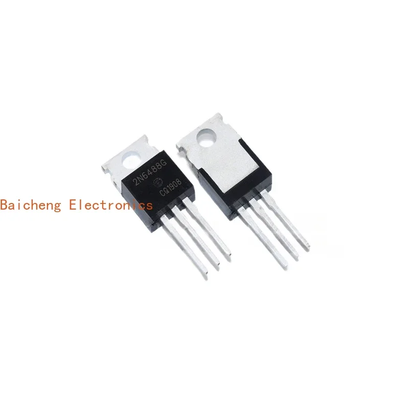 10PCS New 2N6488 2N6491G Paired TO-220 Power Crystal Transistor