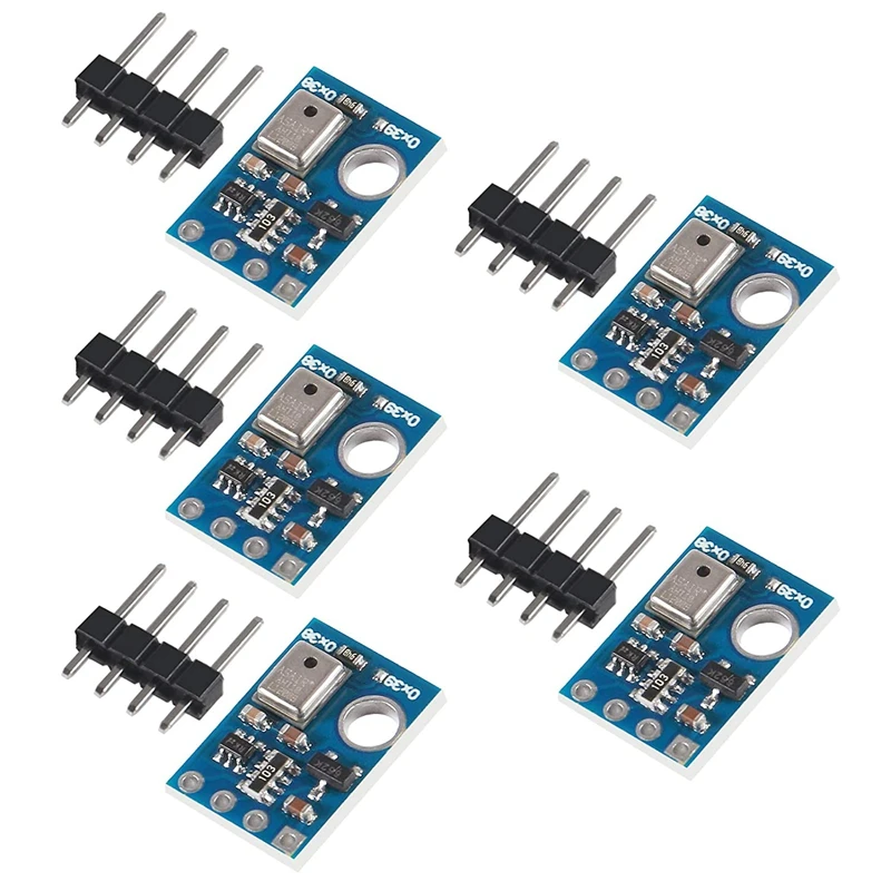 HOT SALE 5Pcs AHT10 Digital Temperature And Humidity Sensor Measurement Module I2C Communication Replace SHT20 For AM2302