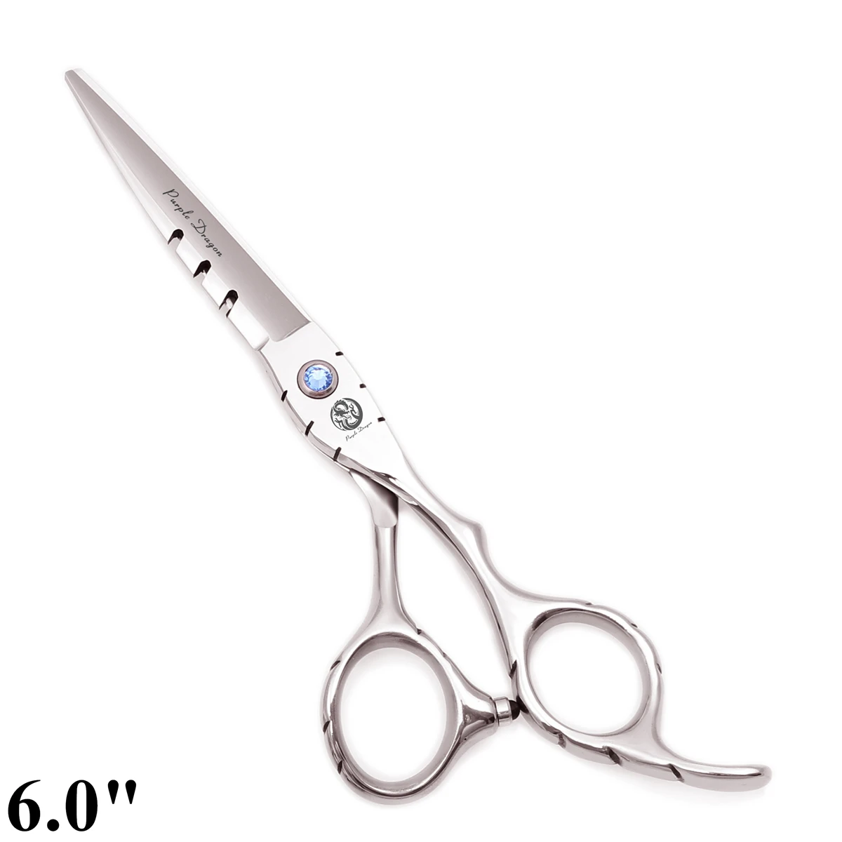 Professionelle Haarschere 5,5" 6" Purple Dragon Edelstahlschere für Friseursalon Effilierschere Haarschere Z1010