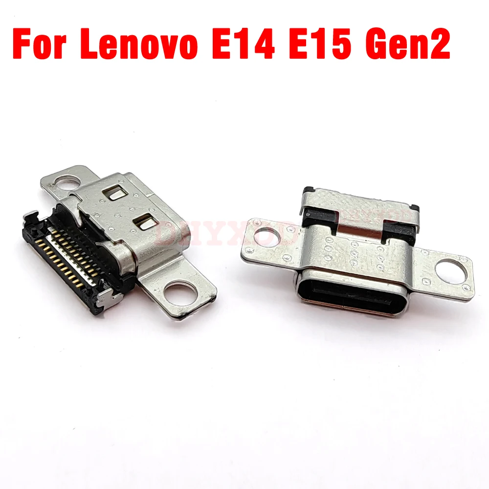 1-10PCS For Lenovo ThinkPad R14 L14 E14 E15 L15 Gen2 USB Type-C Charging Port 24Pin Female Socket Power Jack Connector