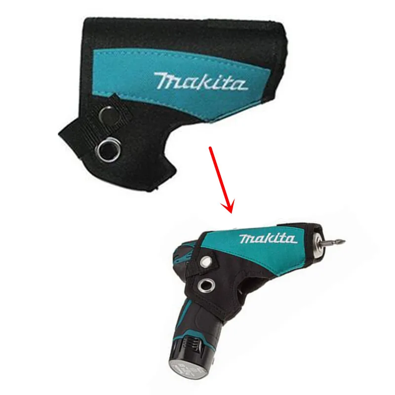 Leather Cover Bag Package 168467-9 For MAKITA DF330DWE DF030DWE TD090DWE TD090D DF330D DF030D HP330D HP330DWE holster