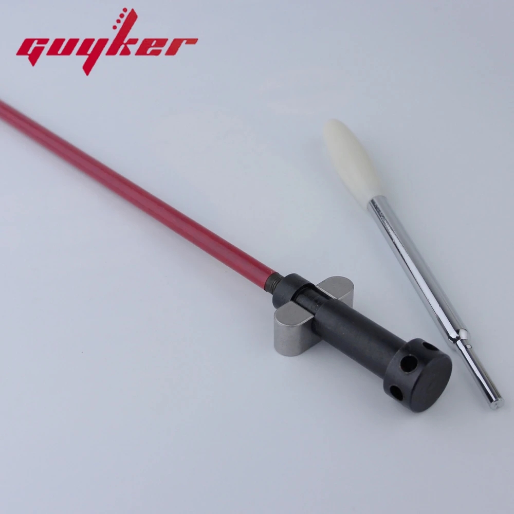 

Red 6-hole Nut Rear Trussrod Dual Acting Steel Truss Rod Bar For Electric Guitars