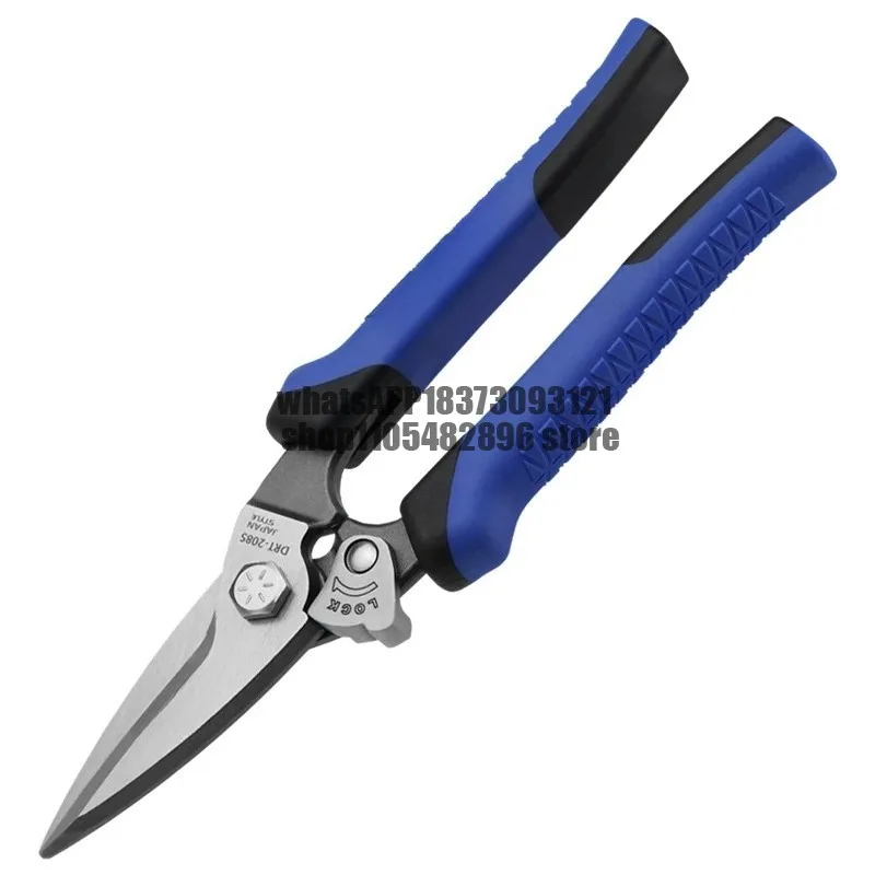 Electrical scissors Thickened multi-purpose 8 inch sharp scissors Plastic tube Hemp rope Leather trough Iron sheet