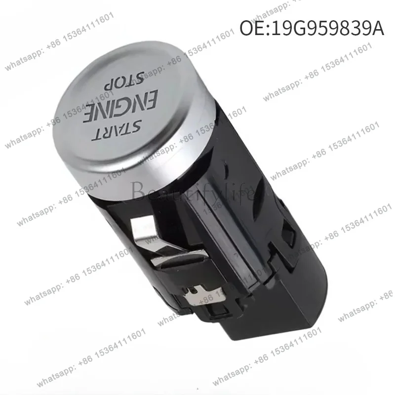 ZJ.19G959839A is suitable for automobiles, one-button start switch, ignition button
