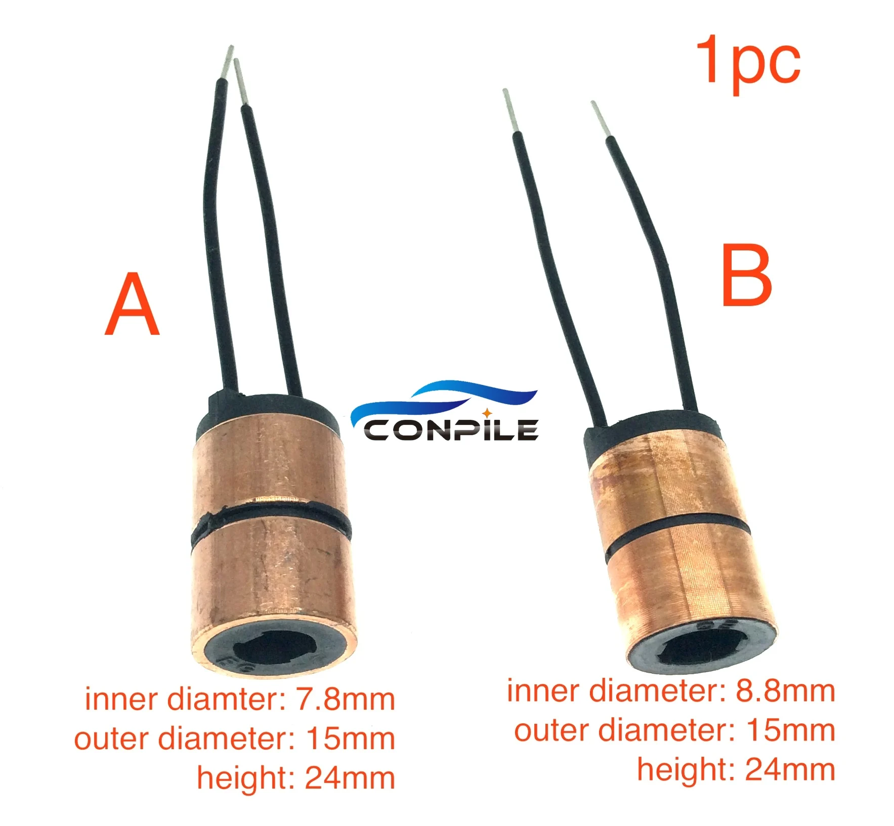 1pc for Cummins 153 double bridge automobile large hole small hole generator slip ring copper head alternator slip ring