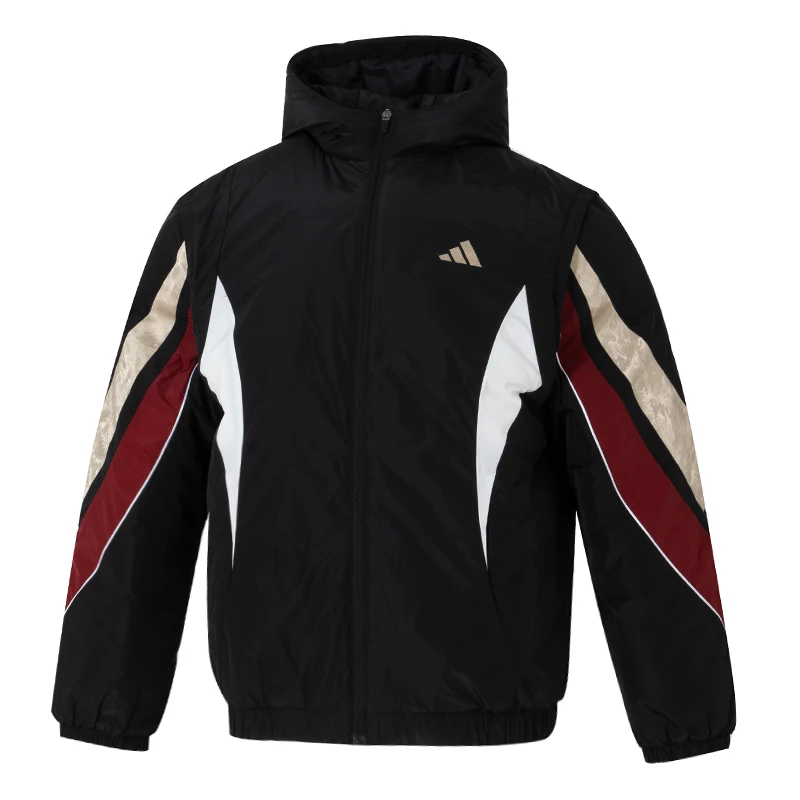 

Adidas Cotton Jacket Men's Sportswear Windproof Hooded Cotton Coat Outdoor Warm Sports Cotton Jacket Ks3171