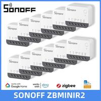 SONOFF ZBMINIR2 Extreme Zigbee Smart Switch External Switch APP Control Detach Relay Mode as Zigbee Router Require Zigbee Hub