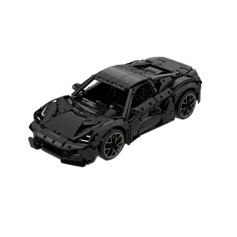 Building Block MOC-194514 Supercar Scale 1:8 Modular Construction Model Ornament 2941PCS Children's Birthday Gift Christmas Toy