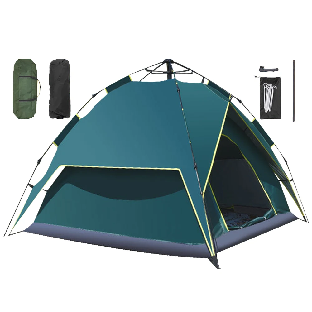 

Fully Automatic Fast Open Tent No Need To Build Beach Park Leisure Outdoor Portable UPF50+ Sunshade Backpacking Camping Tents