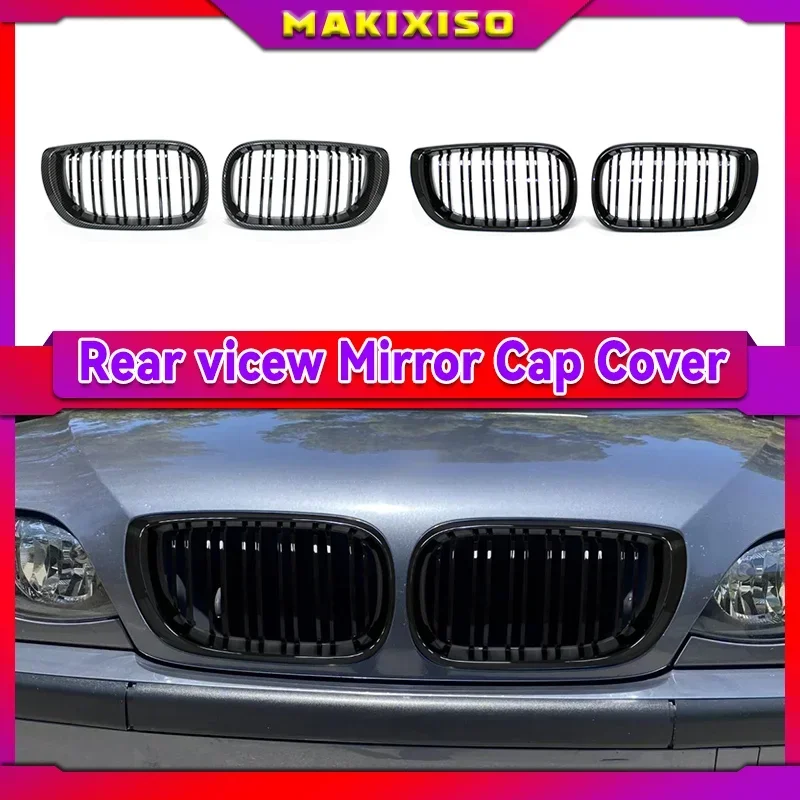 Черная гоночная решетка Glance для BMW E46 Coupe Cabrio 325Ci 330Ci LCI 2003-2006, передний бампер с 2 зажимами, автозапчасти