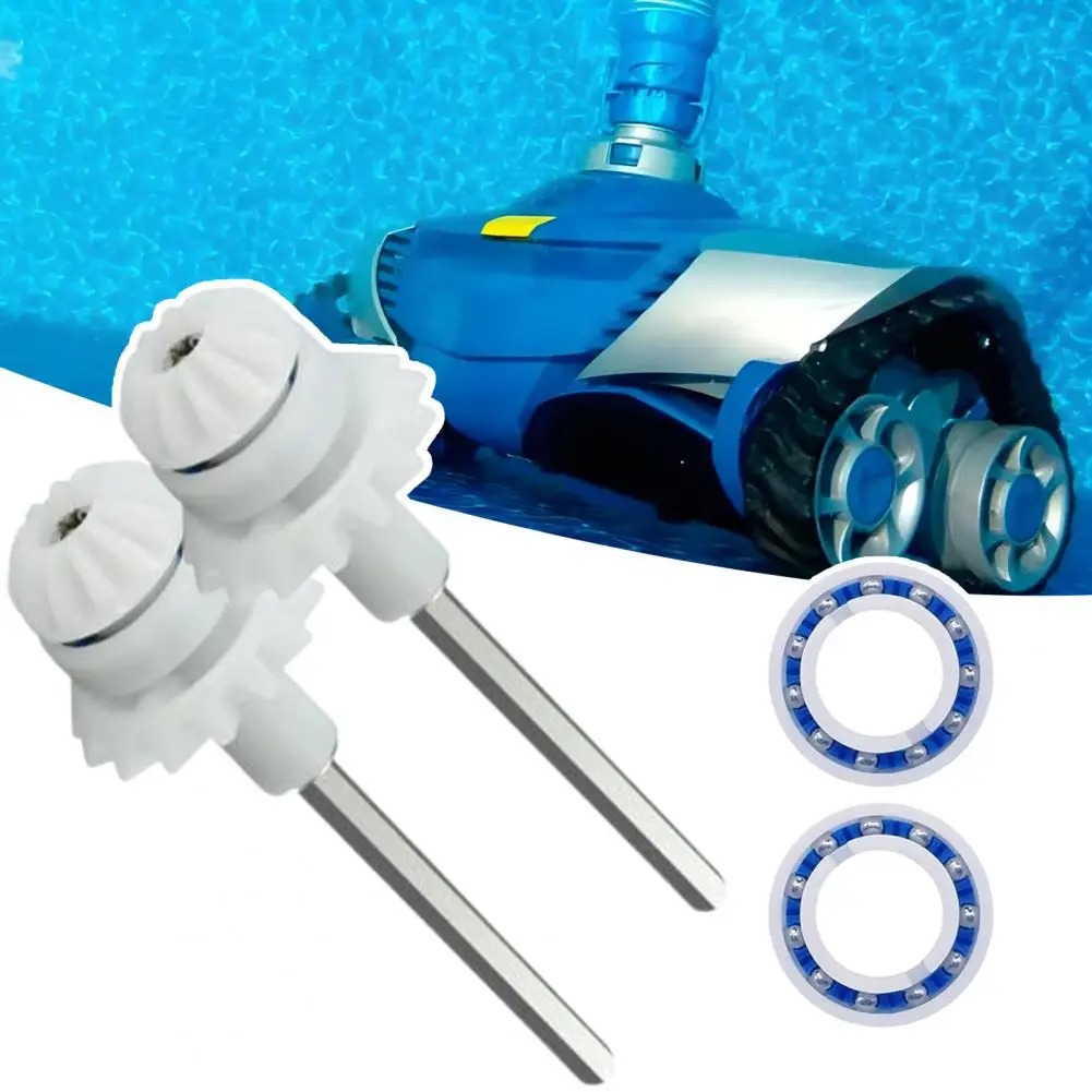 1 Pair Swimming Pool Assembly For Zodiac MX6 MX8 MX6EL MX8EL Replacement With R0525100 Drive Shaft R0527000 Engine Wheel Bearing