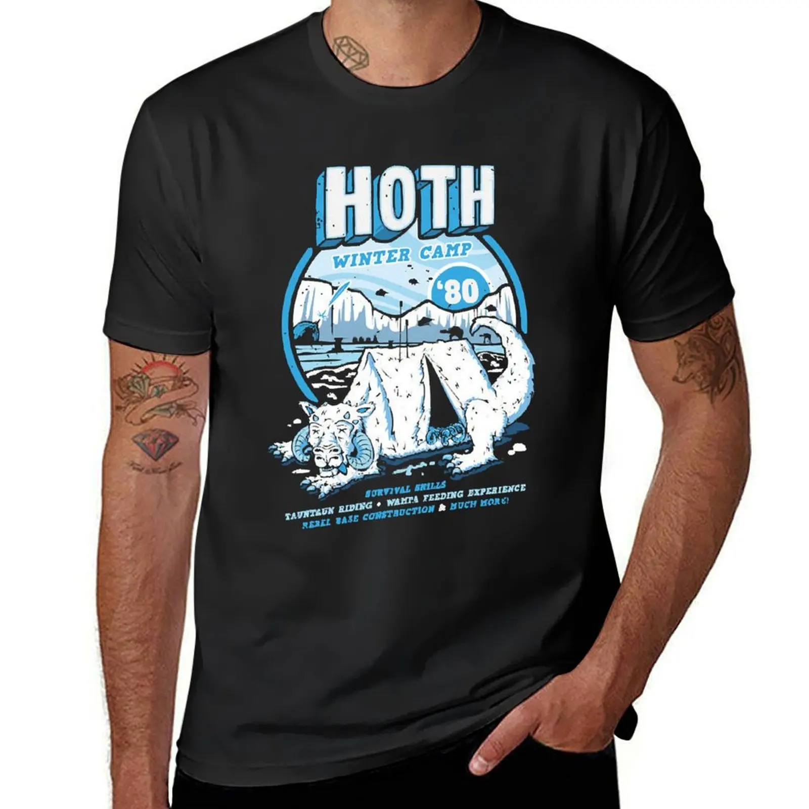 

Hoth Winter Camp T-Shirt shirts graphic tees animal prinfor boys mens graphic t-shirts pack