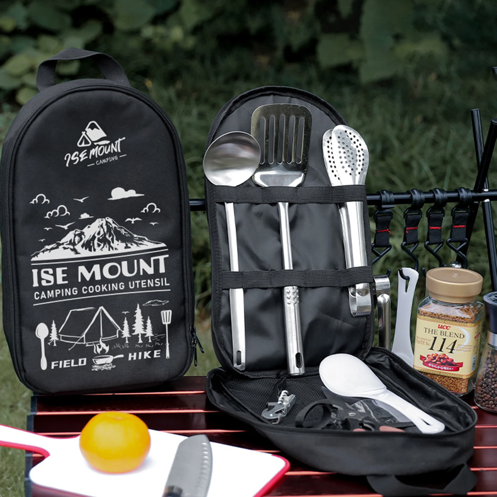 

Waterproof Tableware Storage Bag High Quality Oxford Cloth Outdoor Kitchenware Ornament Bag Portable Camping Accessory Only Bag