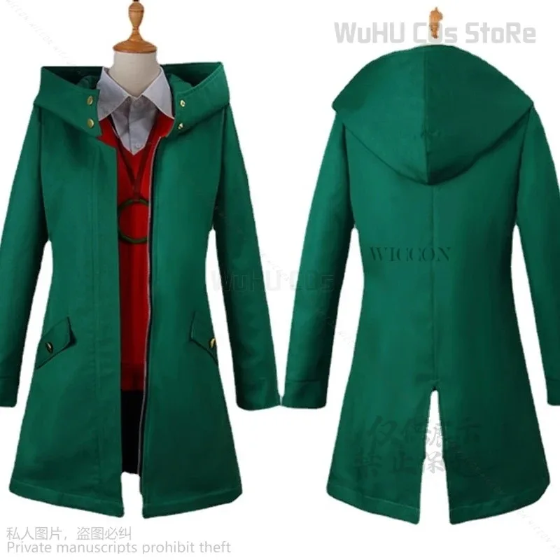 

asdh8@Anime Ancient Magus' Bride Chise Hatori Cosplay Costume Hooded Coat Windbreaker Vest Shirt Skirt Man Woman Adult Halloween