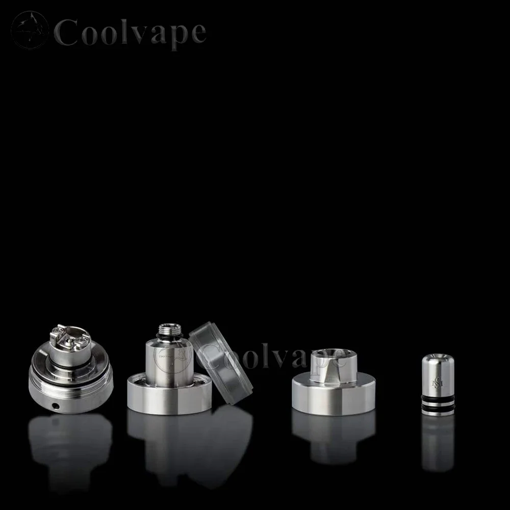 Kayfun Lite Plus 2021 MTL RTA di WolfCoolVape |   Bobina singola 316SS da 22 mm ricostruibile