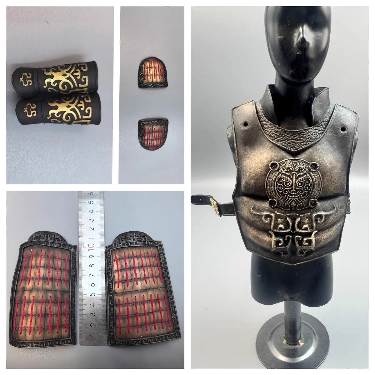 

Snail 1/6 Ancient Soldier Hand Tube Armor Group Armor Shoulder Armor DIY Fit 12'' Action Figure Body Model Toy In Stock