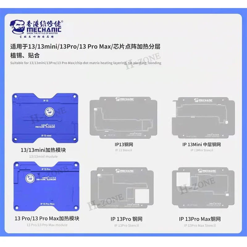 MECHANIC iT3 PRO piattaforma di preriscaldamento intelligente per il controllo della temperatura per iPhone X-11Pro 12 Mini-12 Pro Max