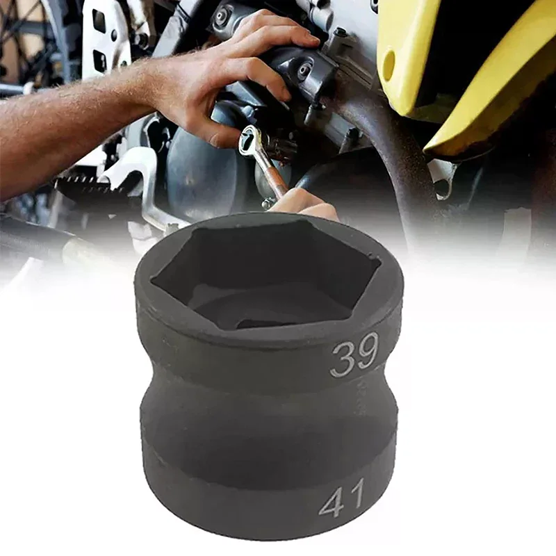 1Pc Repair Removal Tool Nut Sleeve 39mm-41mm Carbon Steel Pulley Nut Motorcycle Part Clutch Disassembly Sleeve