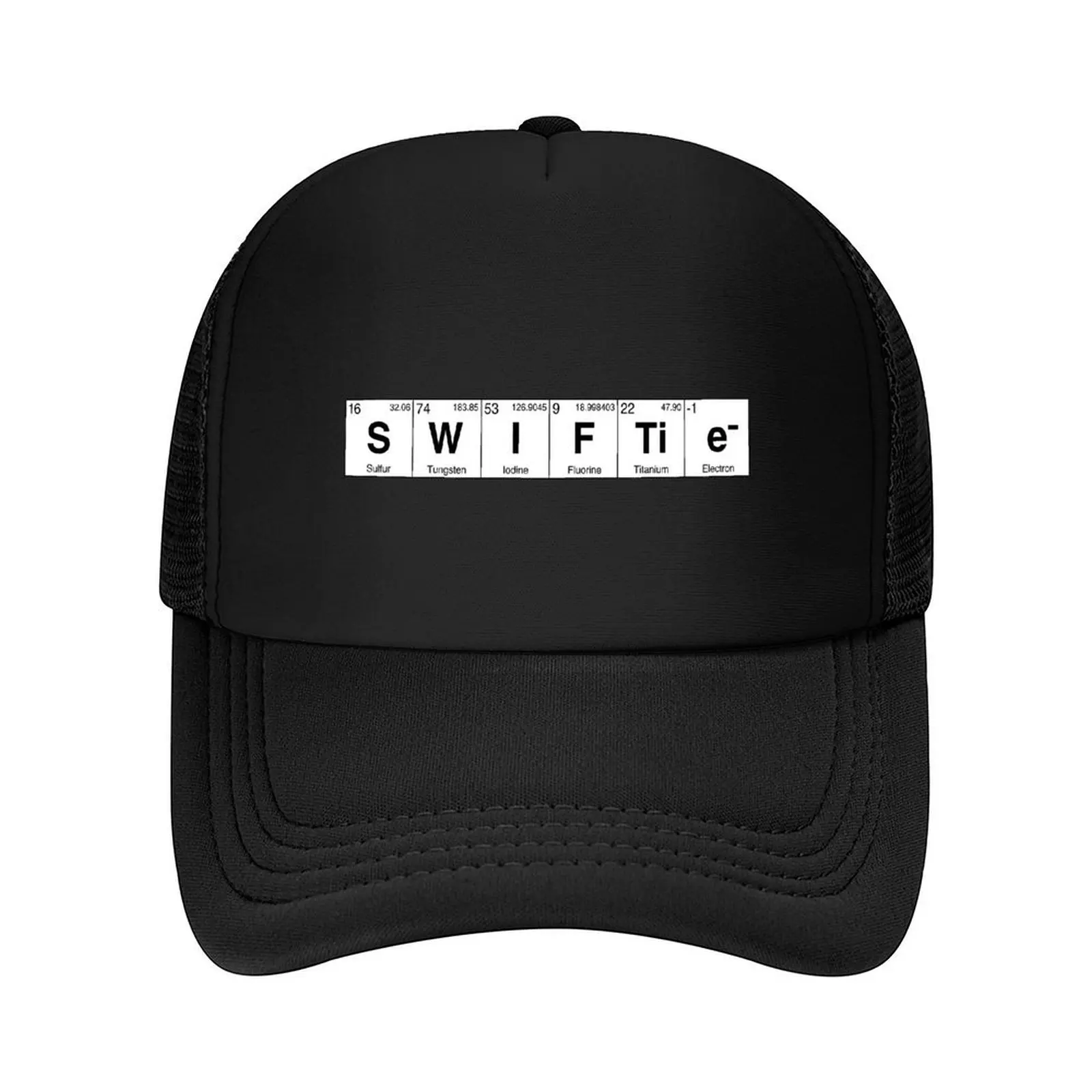 

Swiftie Periodic Table Of Elements Text Baseball Cap Snap Back Hat sun caps Icon Luxury Man Hat Golf Men Women's