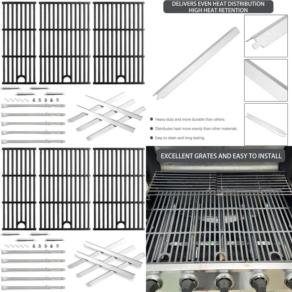 

Grill Grates Heat Tent for 5 Burner Charcoal Grill Replacement Parts Cooking Accessories
