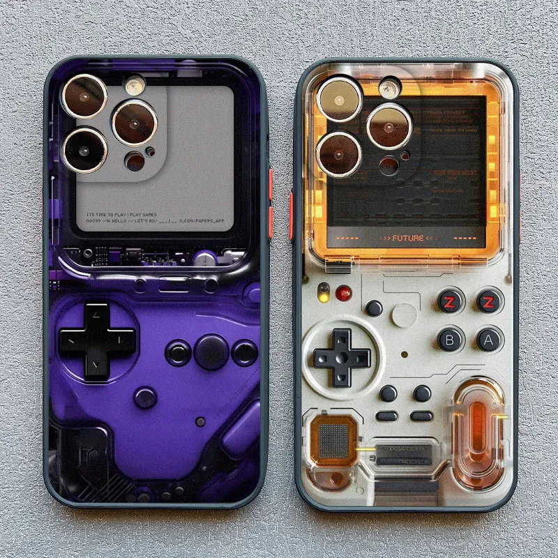 Technologie-Spielkonsole 2D-Druck Handyhülle für iPhone 17 14 15 16 Pro Max Plus 11 12 13 Mini Pro Max XR XS X Rückseite – Detail 9