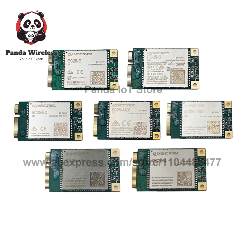 Quectel EC25 Series EC25-E/EC25-EU/EC25-A/EC25-AF/EC25-AFXD/EC25-AUX/EC25-EC/EC25-G/EC25-AFX/EC25-EUX  LTE Mini PCIE with kits