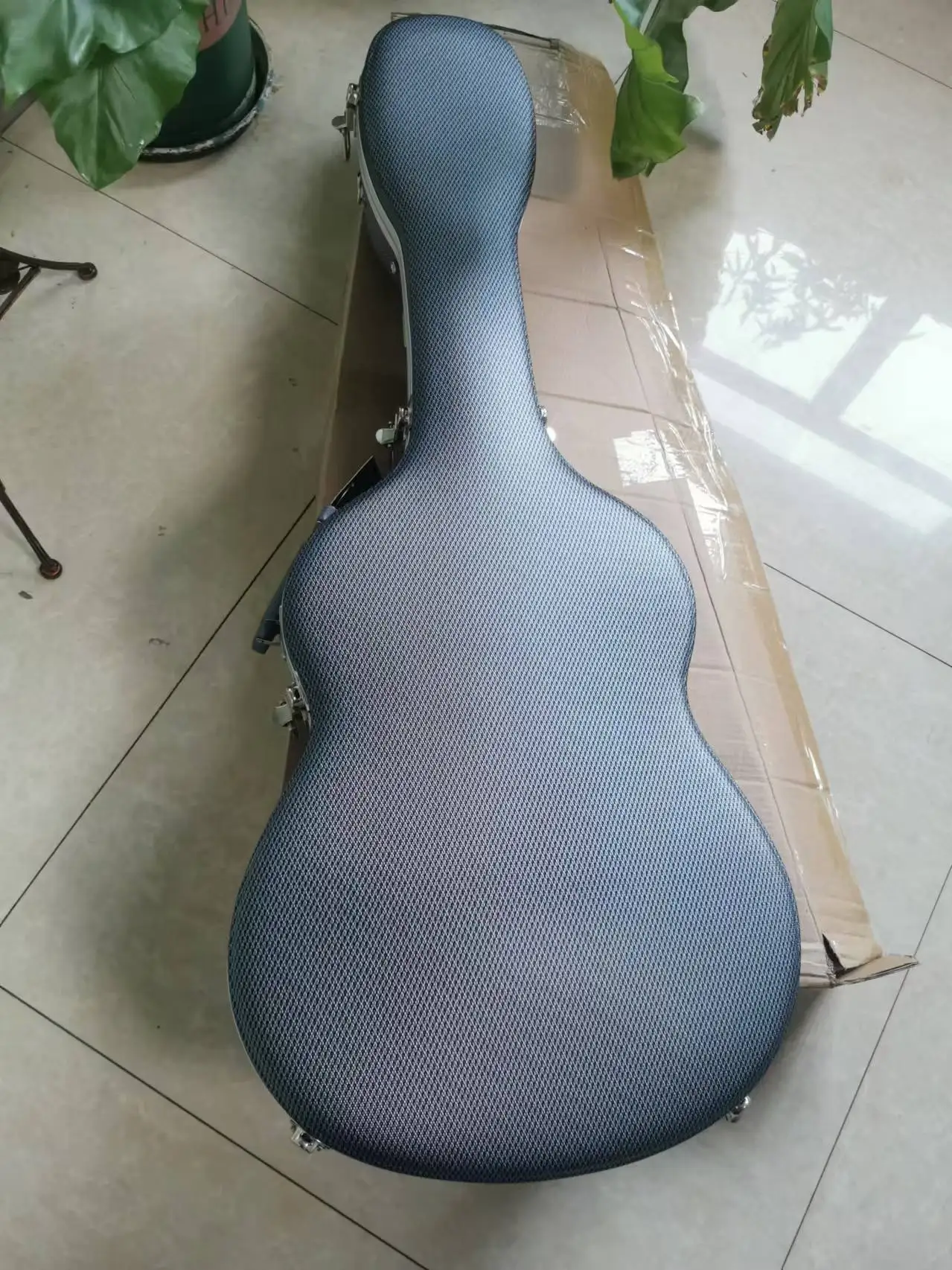 39 Inch ABS Guitar Hard Case With Velvet Lining High Quality Protective Storage Box For Classical Guitar
