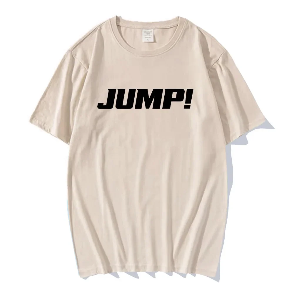 BP Jump 2025 Graphic T Shirts  Kpop Pink Korean Girls' Band T-shirts Cotton Fashion Short Sleeve T Shirt Men Women Clothing Tees